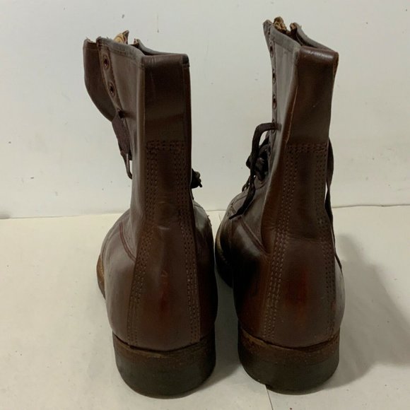 VINTAGE ROYAL WORCHESTER BROWN BOOTS MEN 6.5 W. 8.5 main image 9